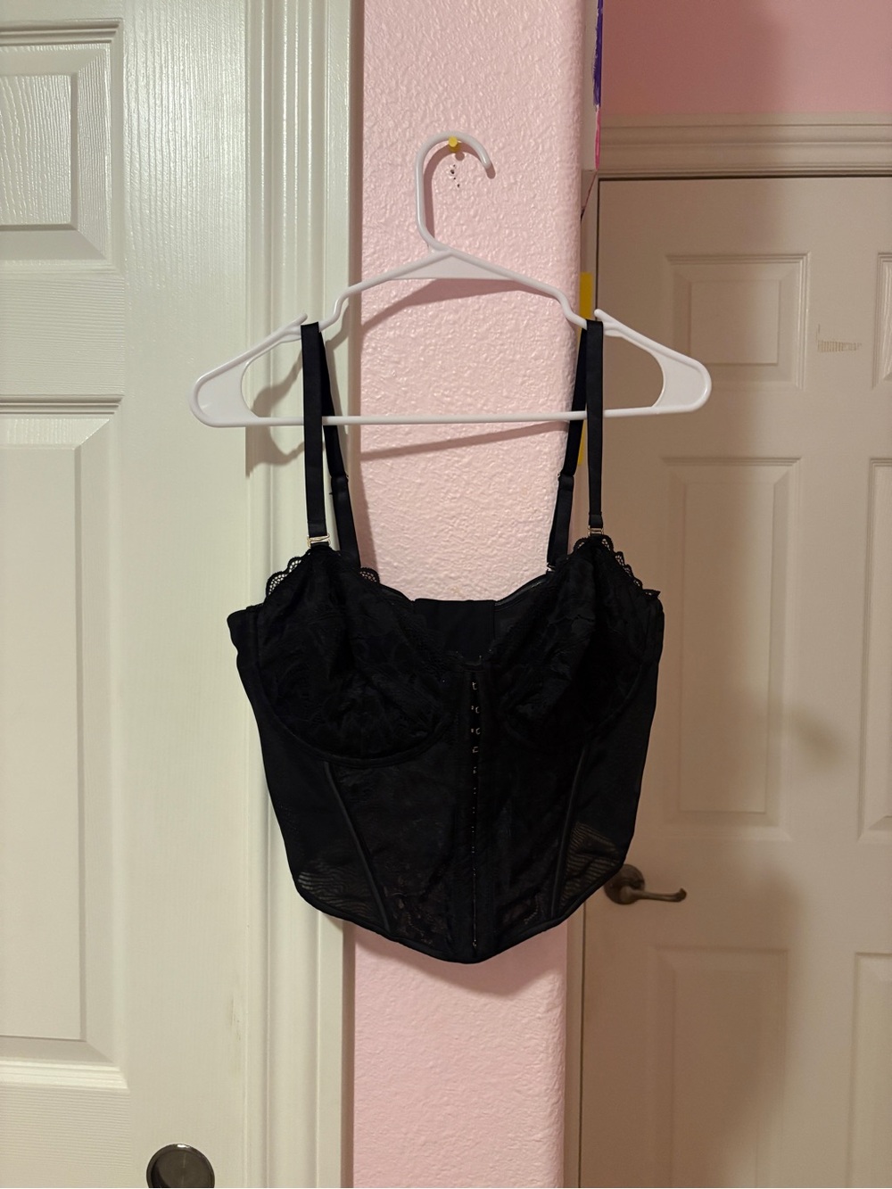 Black Lace Corset Top - Women Intimates & Sleepwear